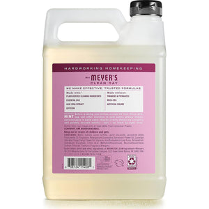 Mrs. Meyer's Clean Day MRS. MEYER'S CLEAN DAY Liquid Dish Soap Refill, Biodegradable Formula, Peony, 48 Fl. Oz