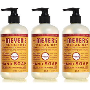 Mrs. Meyer's CLEAN DAY MRS. MEYER'S CLEAN DAY Hand Soap, Clementine, Made With Essential Oils, 12.5 Oz - Pack Of 3