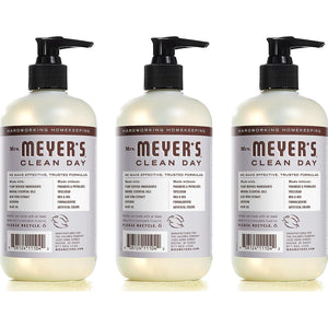 Mrs. Meyer's CLEAN DAY MRS. MEYER'S CLEAN DAY Hand Soap, Made With Essential Oils, Biodegradable Formula, Lavender, 12.5 Fl. Oz - Pack Of 3