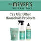 Mrs Meyer’s Clean Day Liquid Dish Soap, Biodegradable Formula, Basil Scent, 16 Fl Oz, Pack of 3