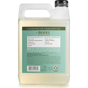 Mrs Meyer’s Clean Day Liquid Dish Soap Refill, Basil Scent, Biodegradable Formula, 48oz
