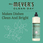 Mrs Meyer’s Clean Day Liquid Dish Soap, Biodegradable Formula, Basil Scent, 16 Fl Oz, Pack of 3