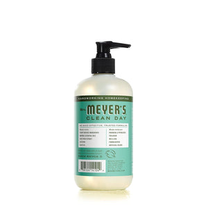 Mrs. Meyer's CLEAN DAY MRS. MEYER'S CLEAN DAY Hand Soap, Made With Essential Oils, Biodegradable Formula, Basil, 12.5 Fl. Oz - Pack Of 3