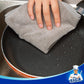 MR.SIGA MR.SIGA Microfiber Cleaning Cloth, All-Purpose Microfiber Towels, Streak Free Cleaning Rags, Pack Of 12, Grey, Size 32 X 32 Cm(12.6 X 12.6 Inch)