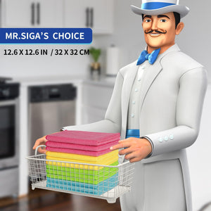 MR.SIGA MR.SIGA Microfiber Cleaning Cloth,Pack Of 12,Size:12.6 X 12.6