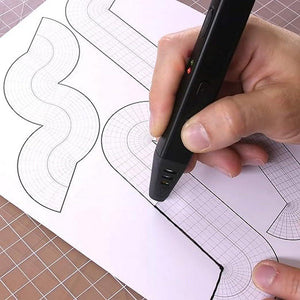MYNT3D Super 3D Pen, 1.75mm ABS And PLA Compatible 3D Printing Pen,