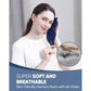 MZOO MZOO Sleep Eye Mask For Side Sleeper Men Women, Zero Eye Pressure 3D Sleeping Mask, Light Blocking Patented Design Night Blindfold, Soft Eye Shade Cover For Travel, Blue