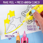 Made By Me Create Your Own Window Art Kit, DIY Craft Kit for Kids, Suncatcher Painting Activity Set