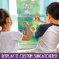 Made By Me Create Your Own Window Art Kit, DIY Craft Kit for Kids, Suncatcher Painting Activity Set