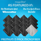 MagicFiber Microfiber Cleaning Cloth, 13 Pack - Premium Cloth For Glasses, Lens, Screens And More,