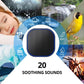 Magicteam Magicteam Sound Machine White Noise Machine With 20 Non Looping Natural Soothing Sounds Memory Function 32 Levels Of Volume Powered By AC Or USB And Sleep Sound Timer Therapy For Baby Kids Adults