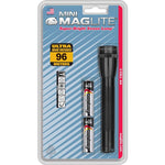 Maglite Mini Incandescent 2-Cell AA Flashlight, Black,801593258072