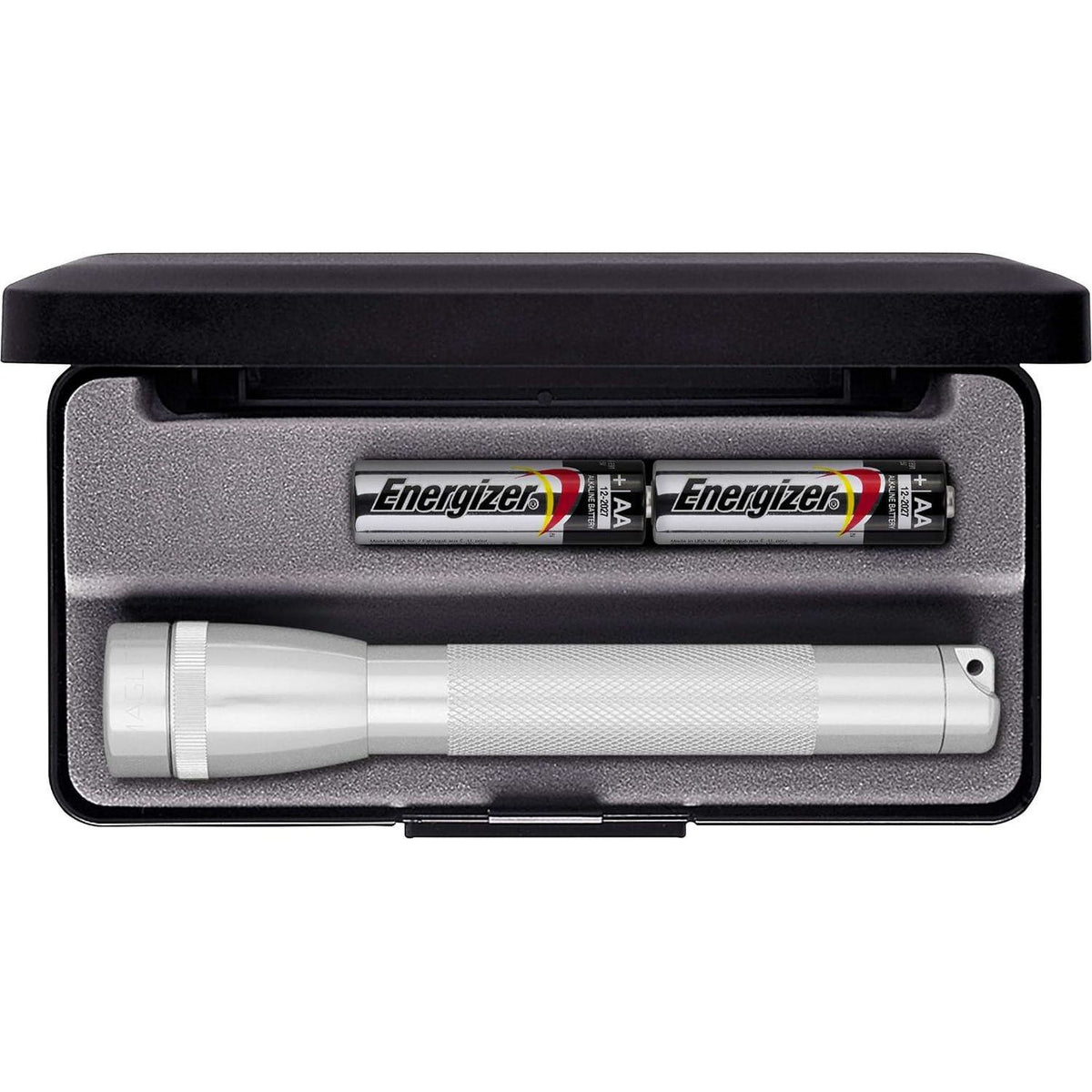 Maglite Mini Incandescent 2-Cell AA Flashlight In Presentation Box, Silver,854585795963