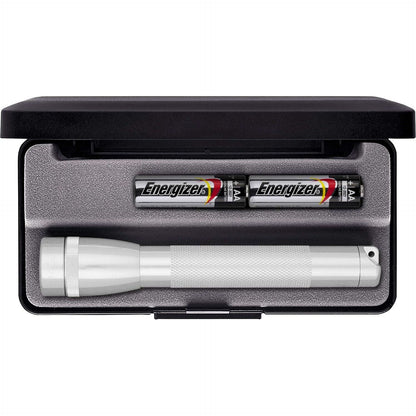 Maglite Mini Incandescent 2-Cell AA Flashlight In Presentation Box, Silver,854585795963
