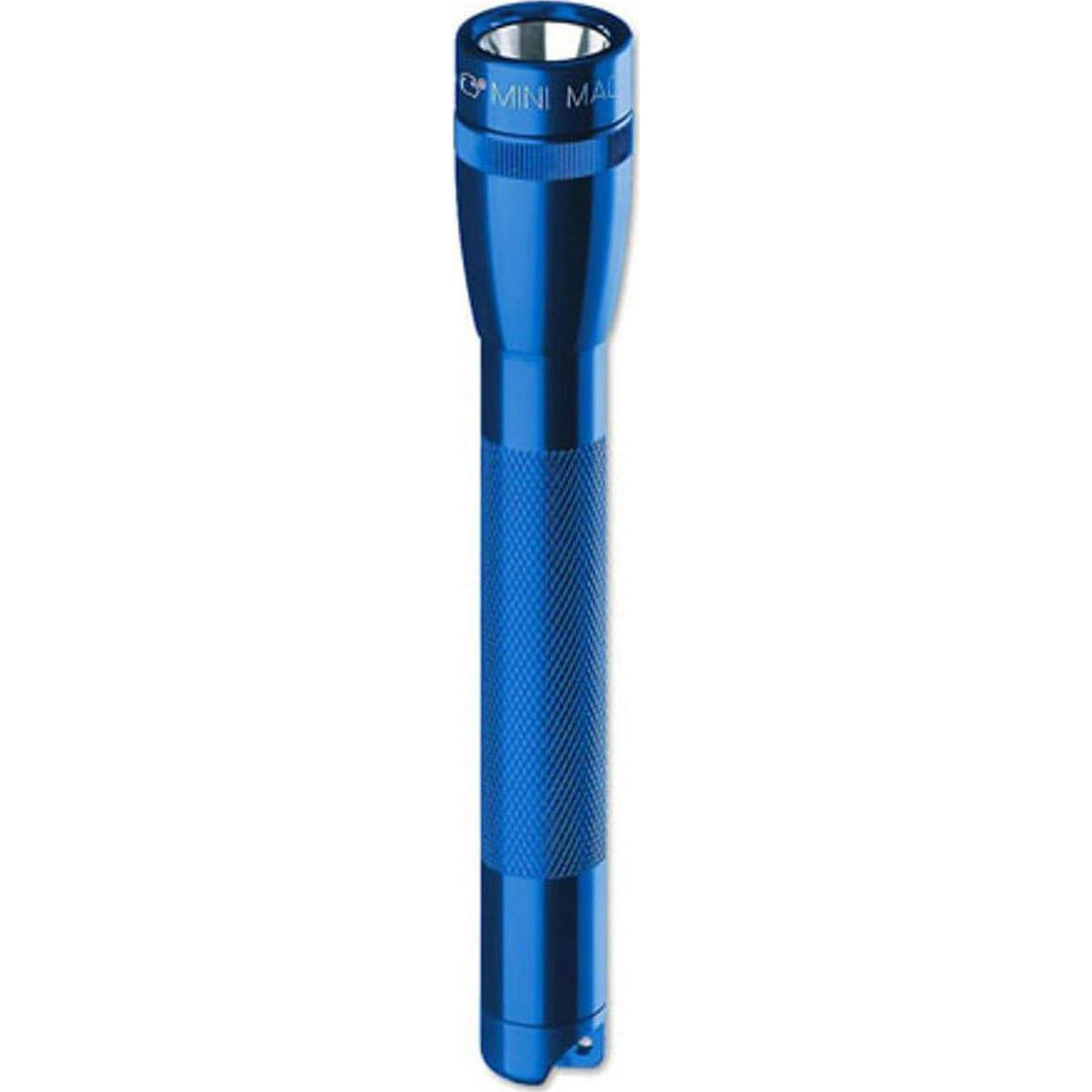 Maglite Mini Incandescent 2-Cell AA Flashlight With Holster, Blue,013588054082