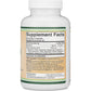 Double Wood Supplements Magnesium Complex Supplement, 180 Capsules, 436mg Elemental Magnesium from 8 Different Forms, Provides 100% Daily Value of Magnesium