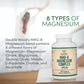Double Wood Supplements Magnesium Complex Supplement, 180 Capsules, 436mg Elemental Magnesium from 8 Different Forms, Provides 100% Daily Value of Magnesium