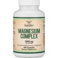 Double Wood Supplements Magnesium Complex Supplement, 180 Capsules, 436mg Elemental Magnesium from 8 Different Forms, Provides 100% Daily Value of Magnesium