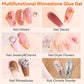 Makartt Makartt Nail Rhinestone Glue Gel, Upgrade Gel Nail Glue With Brush Pen Tip Super Strong Adhesive Precise For Nail Charms Crystals Rhinestone Beads Flower 3D Decorations 8ml*2