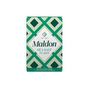 Maldon Sea Salt Flakes, 85 oz (240g), Kosher, Handcrafted Gourmet Pyramid Crystals, Natural & Delicious Salt