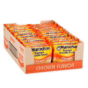 Maruchan Ramen Chicken Instant Noodles, Ready-to-Eat Meals, 3oz, 24 Count