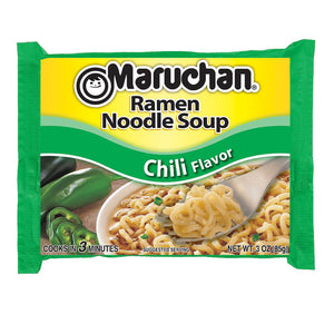 Maruchan Maruchan Ramen Chili, Instant Ramen Noodles, Ready To Eat Meals, 3 Oz, 24 Count