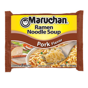 Maruchan Maruchan Ramen Pork, Instant Ramen Noodles, Ready To Eat Meals, 24 Count