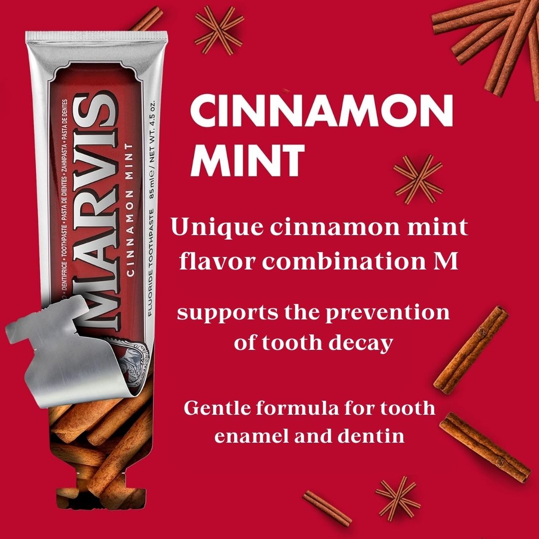 Marvis Cinnamon Mint Toothpaste,8004395110414