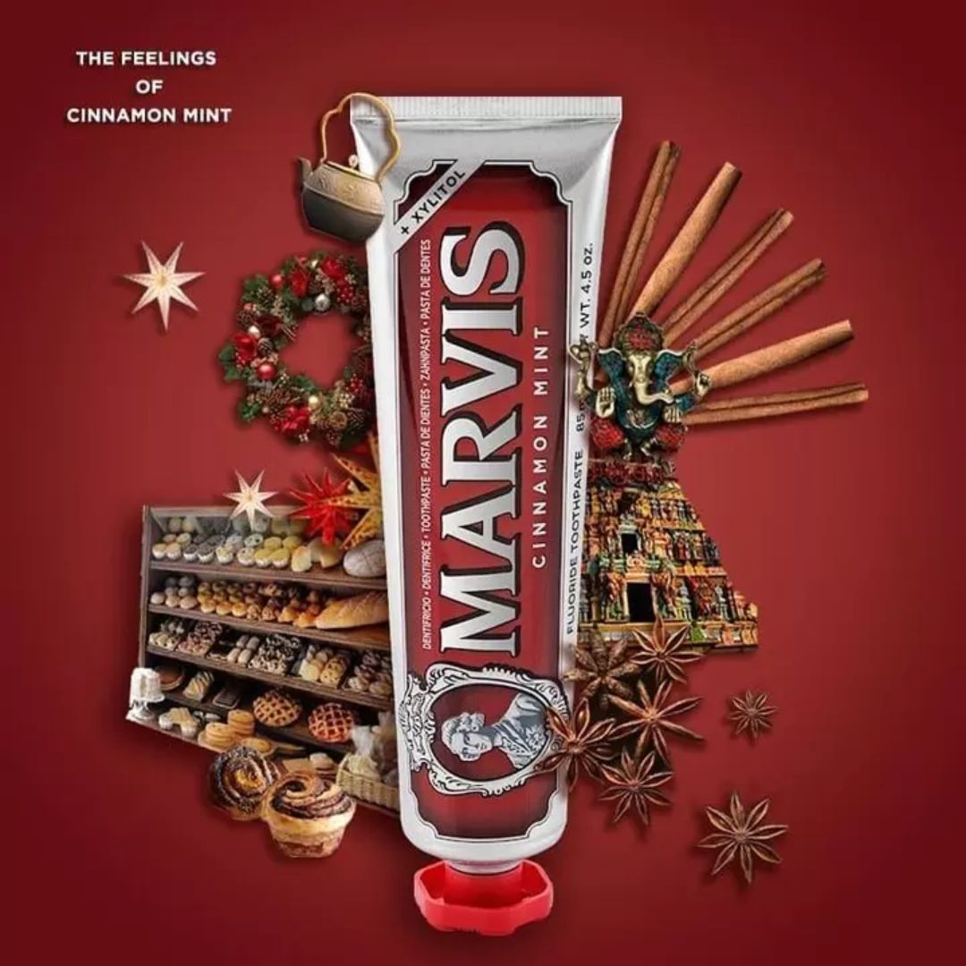 Marvis Cinnamon Mint Toothpaste,8004395110414