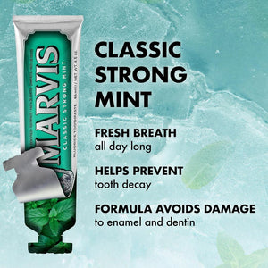 Marvis Classic Strong Mint Toothpaste