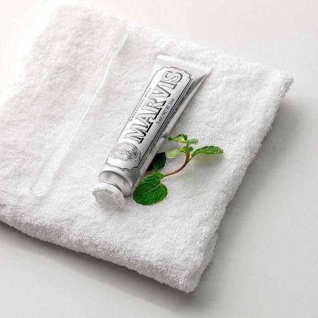 Marvis Whitening Mint Toothpaste, 38 oz, Refreshing Mint Flavor for Clean Teeth & Whiter Smile