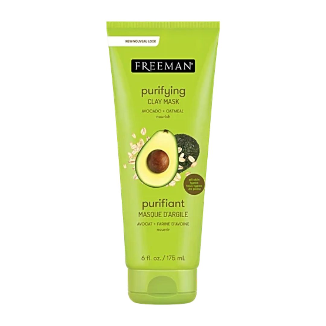 Freeman Avocado + Oatmeal Nourish Purifying Clay Mask 175ml,072151452229,
