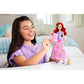 Mattel Disney Princess Ariel Fashion Doll Set with 11 Surprises Stickers Accessories and Scene Play