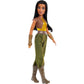 Mattel Disney Princess Toys, Raya Fashion Doll, Sparkling Look With Black Hair, Brown Eyes And Accessories, Inspired By The Movie,