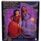 Mattel Disney Wish Tea Time Playset with Asha and Dahlia Dolls Table and 10 Accessories Movie Inspired Toy Set