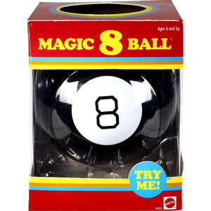 Mattel Retro Magic 8 Ball Toy, Classic Novelty Fortune Teller, Fun Gag Gift for Kids & Adults