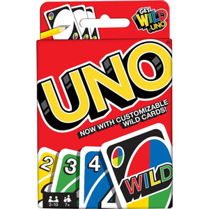 Mattel Uno Classic Card Game Family Fun Game for Kids and Adults 42003