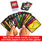 UNO Show 'Em No Mercy Card Game with Storage Tin, Tougher Rules, Extra Cards, Kids & Adults, Amazon Exclusive