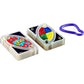 Mattel UNO Splash Card Game Water Resistant Plastic Cards Outdoor Travel Family Game Night Fun