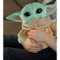 Mattel Star Wars Grogu Plush Toy, 8 Inch, Soft Cuddly Character from The Mandalorian, Classic Style Figure