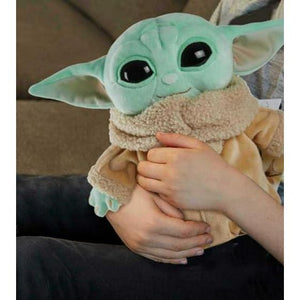 Mattel Star Wars Grogu Plush Toy, 8 Inch, Soft Cuddly Character from The Mandalorian, Classic Style Figure