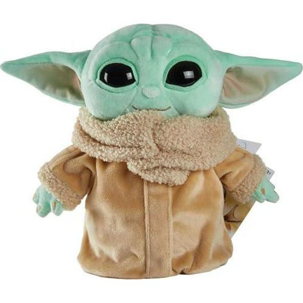 Mattel Star Wars Grogu Plush Toy, 8 Inch, Soft Cuddly Character from The Mandalorian, Classic Style Figure