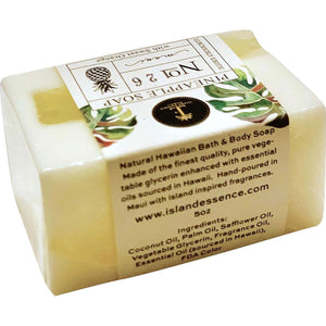 Island Essence Maui Organics Hawaiian Bath Soap, Maui Pineapple Scent, Confetti Soap