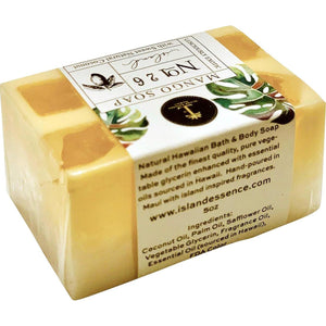 Island Essence Maui Organics Hawaiian Bath Soap, Island Mango Scent, Confetti Soap