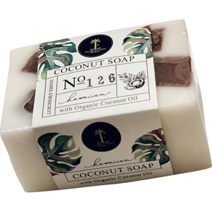 Island Essence Maui Organics Hawaiian Bath Soap, Coconut Scent, Confetti Soap