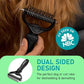 Maxpower Planet Double Sided Undercoat Rake Shedding Brush for Dogs and Cats Reduces Shedding by 95 Percent