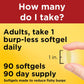 Nature Made Ultra Omega-3 1000mg Fish Oil 1400mg Lemon Scent 90 Softgels,031604029159