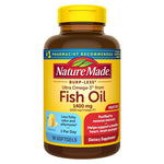 Nature Made Ultra Omega-3 1000mg Fish Oil 1400mg Lemon Scent 90 Softgels,031604029159