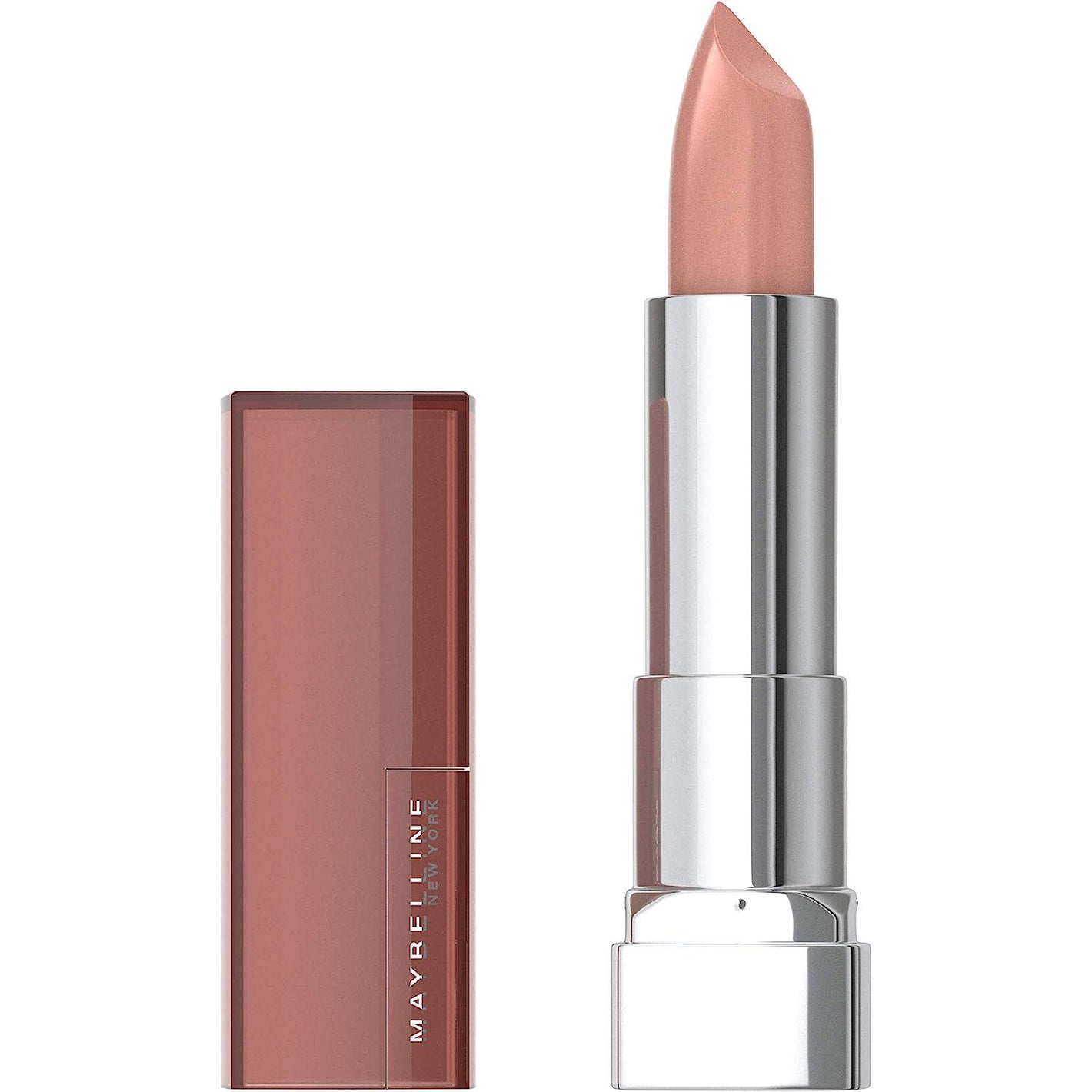 MAYBELLINE Maybelline Color Sensational Lipstick, Lip Makeup, Cream Finish, Hydrating Lipstick, Nude Lust, Nude ,1 Count