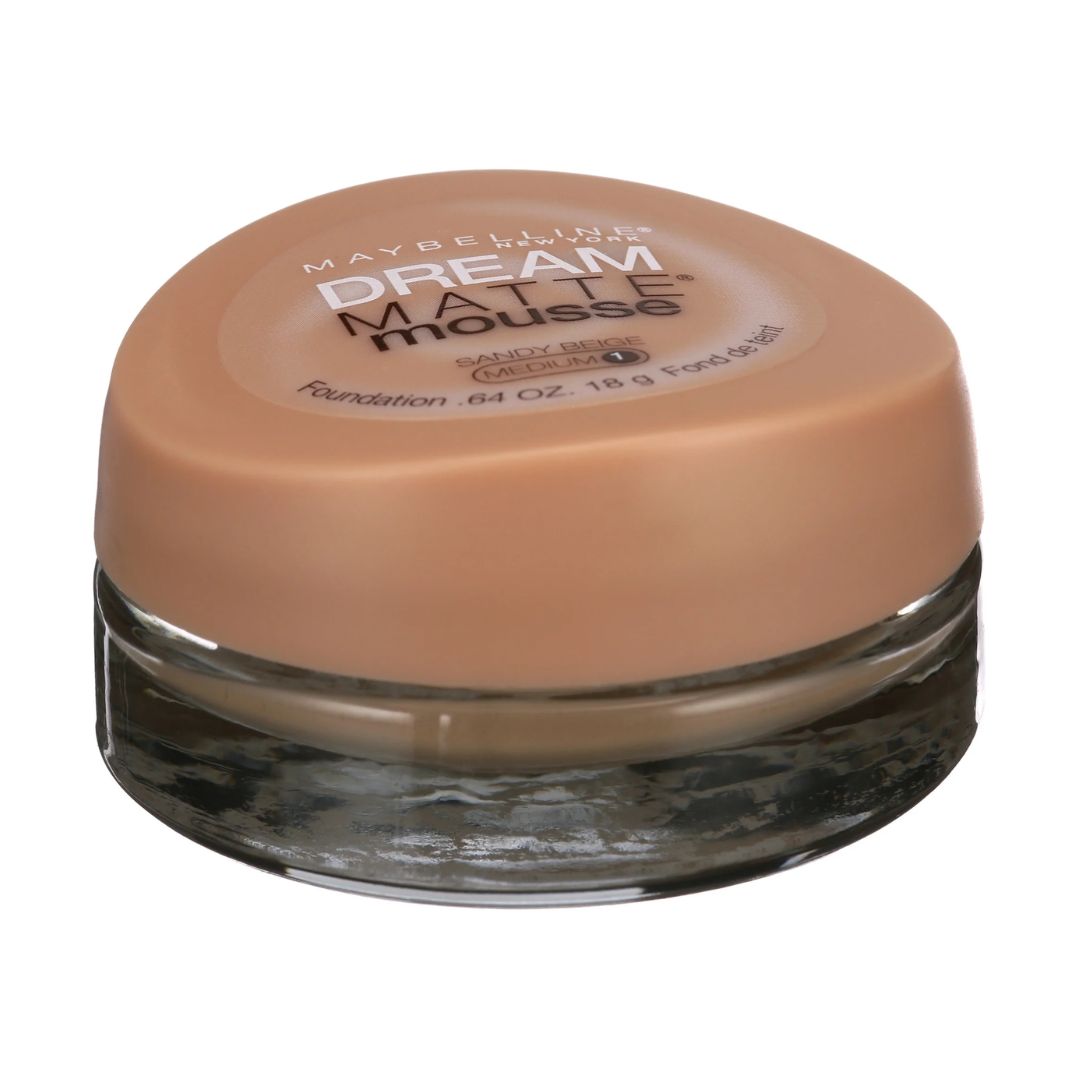 Maybelline Dream Matte Mousse Sandy Beige Medium 1 Foundation 18g,041554507140